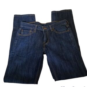 Levi's Men's Slim Cotton Jeans - Dark Blue Size 30